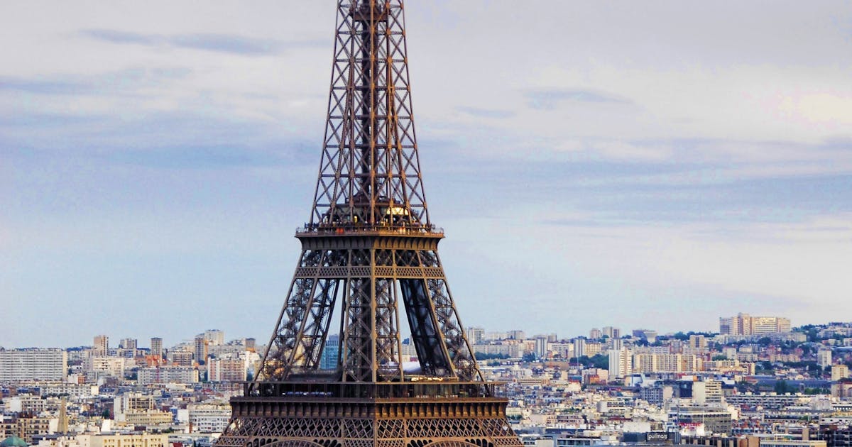 Eiffel Tower Paris skyline one of the most popular ETIAS destination countries