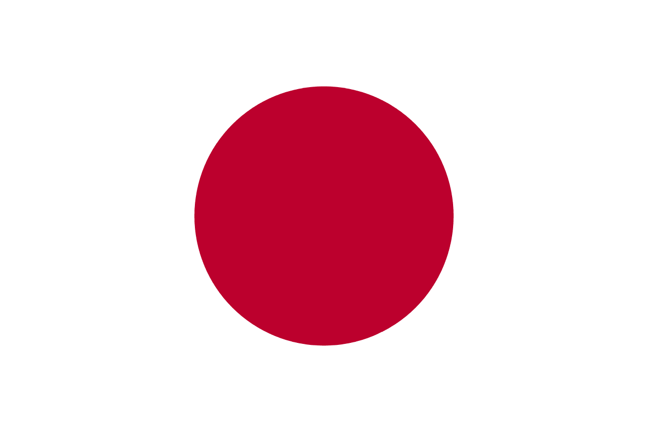 Flag of Japan - ETIAS travel authorization for Japan citizens visiting Europe