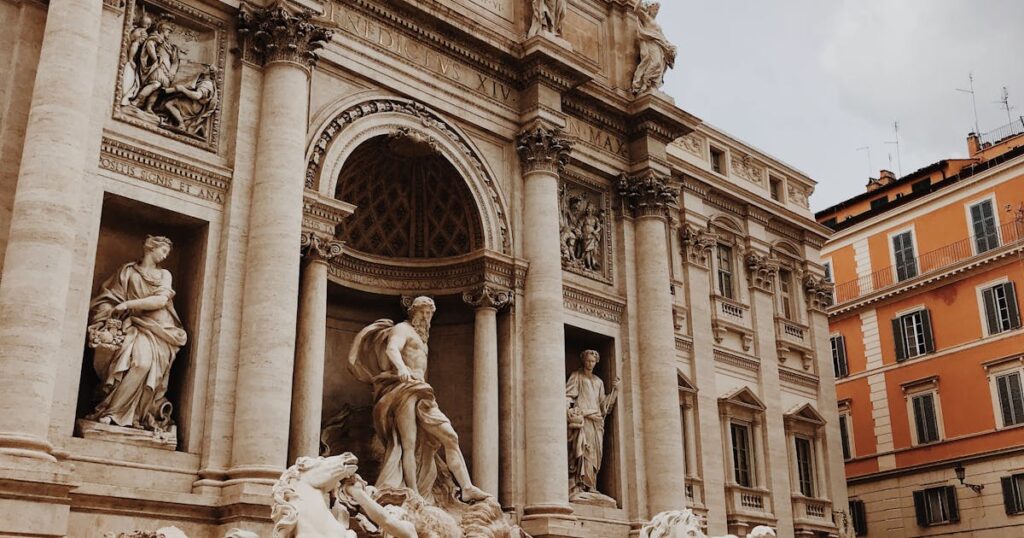 美食美酒旅遊歐洲 - 義大利羅馬特雷維噴泉