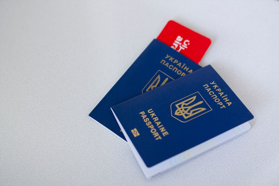 New and old passports side by side